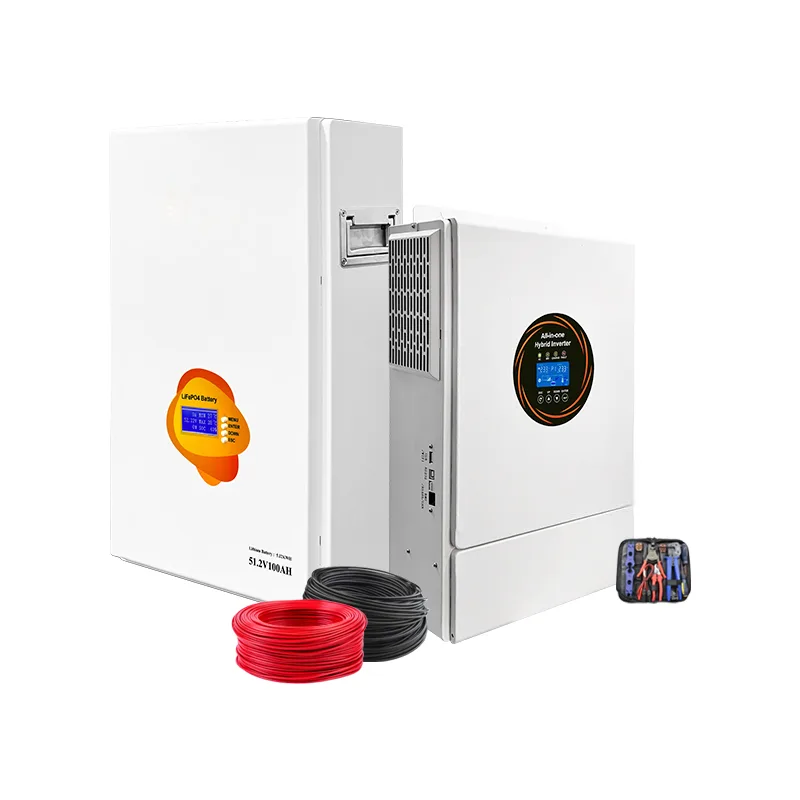باتری پشتیبان 15 کیلووات ساعتی خورشیدی 10 کیلووات 48 ولتی بدون شبکه Ess All in One Hybrid 310Ah 15kwh